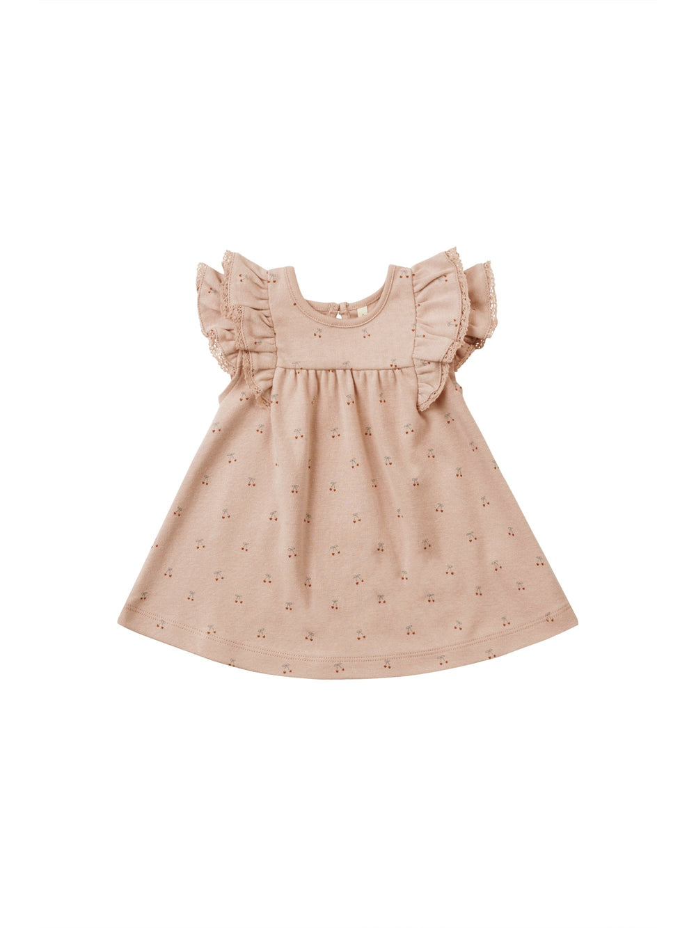 Quincy Mae Baby & Toddler Dresses Flutter Dress & Bloomer - Cherries