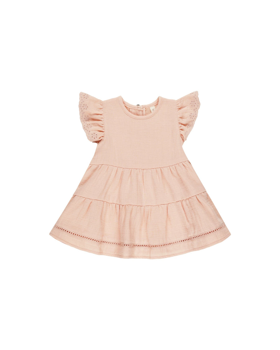 Quincy Mae Baby & Toddler Dresses Lily Dress - Melon