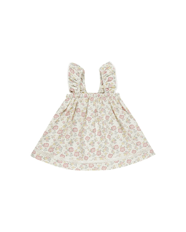 Quincy Mae Baby & Toddler Dresses Ruffled Tank Dress - Bloom