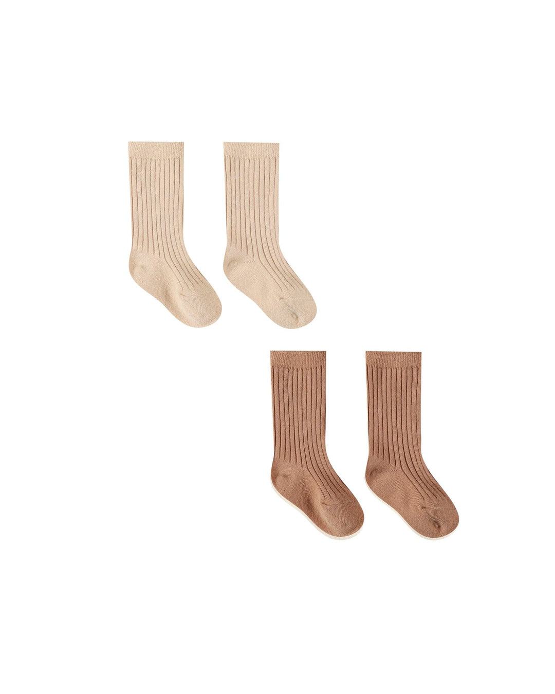 Quincy Mae Baby & Toddler Socks & Tights Socks Set - Shell, Rose