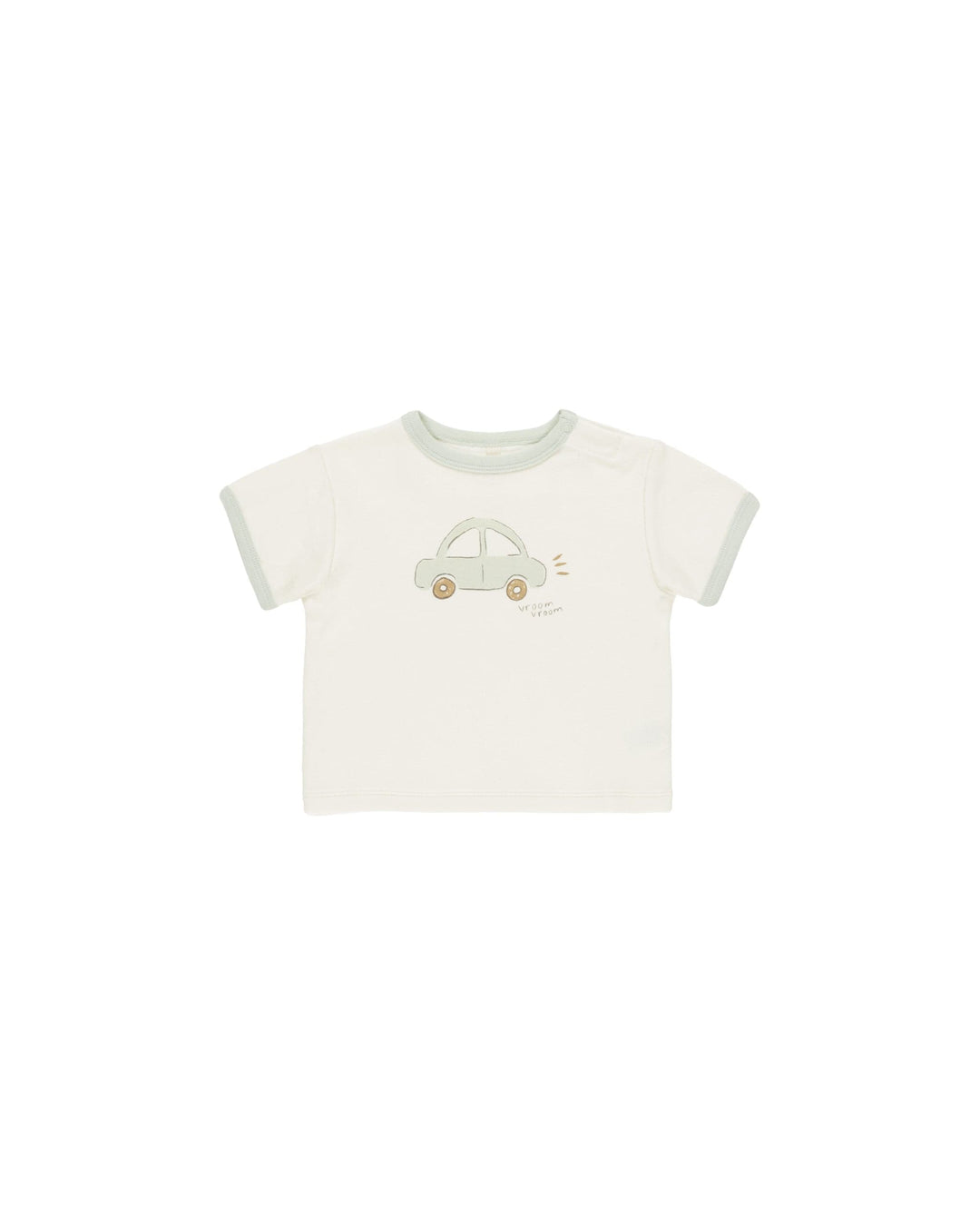 Quincy Mae Baby & Toddler Tops Ringer Tee - Car