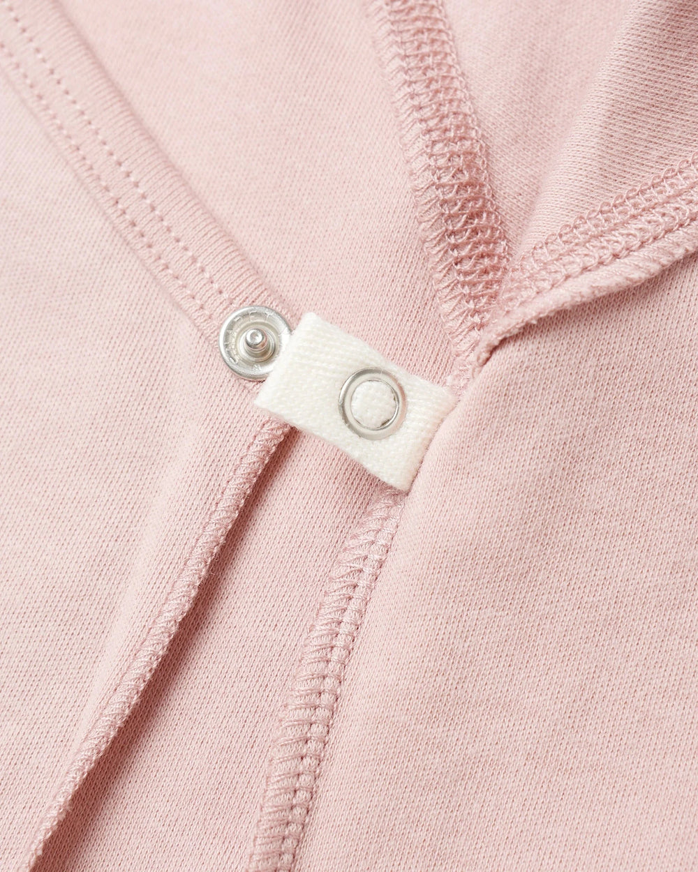 Quincy Mae Baby Wrap Top + Footed Pant Set - Rose