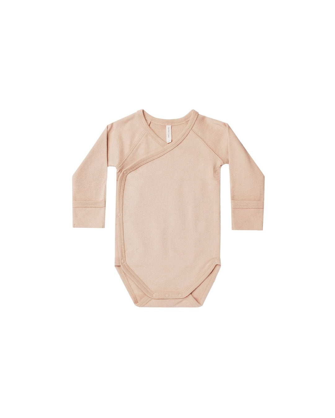 Quincy Mae Bodysuit Side Snap Bodysuit - Shell