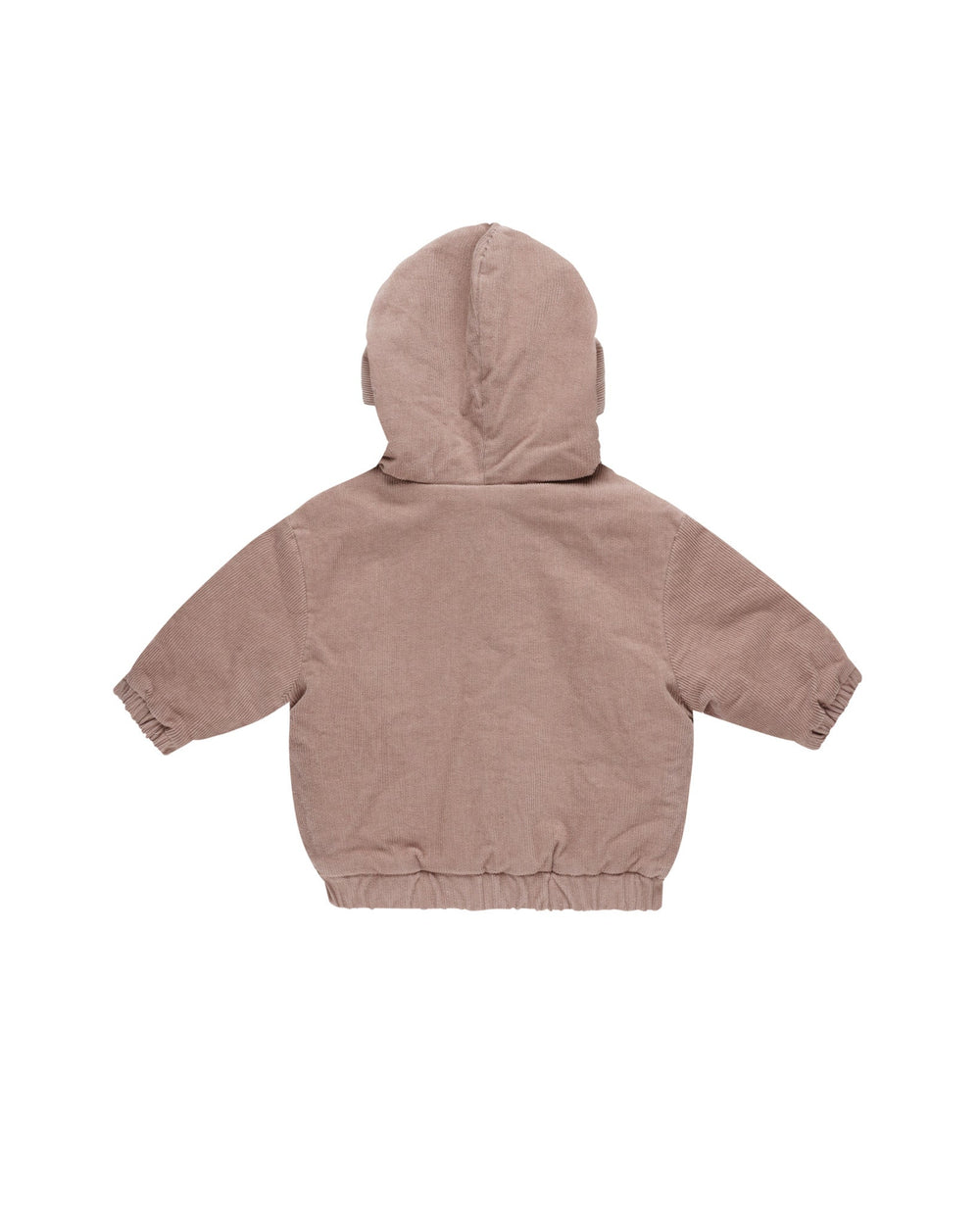 Quincy Mae Coats & Jackets Corduroy Hooded Jacket - Mauve