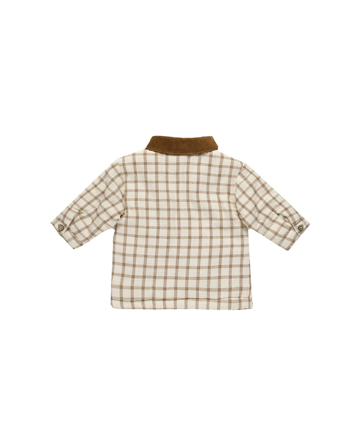 Quincy Mae Coats & Jackets Ford Jacket - Cinnamon Plaid