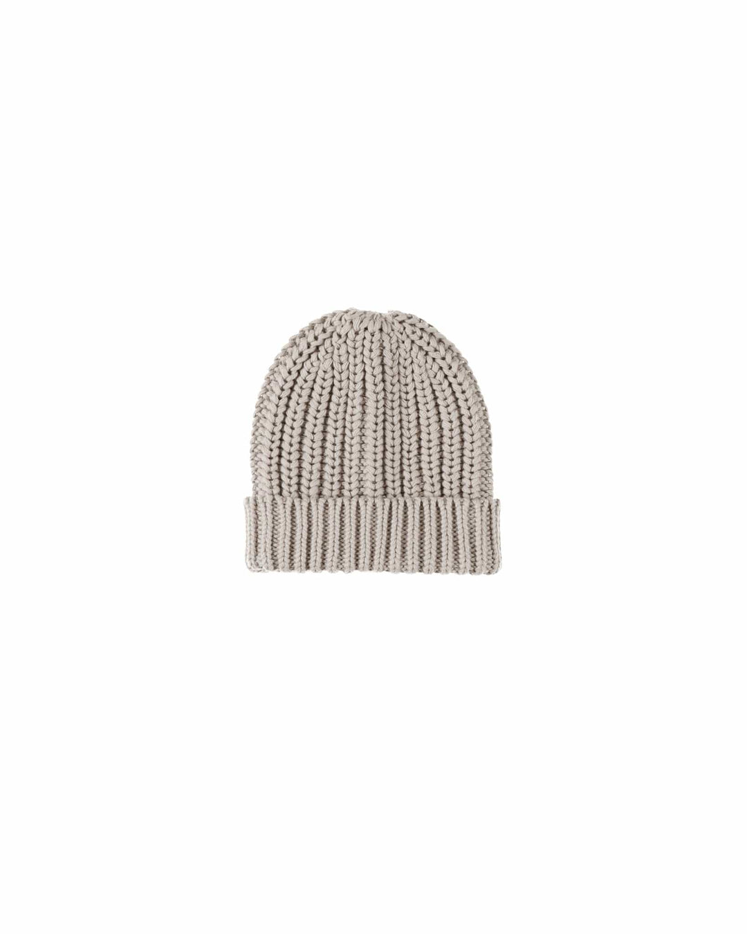 Quincy Mae Hat Chunky Knit Beanie - Fog