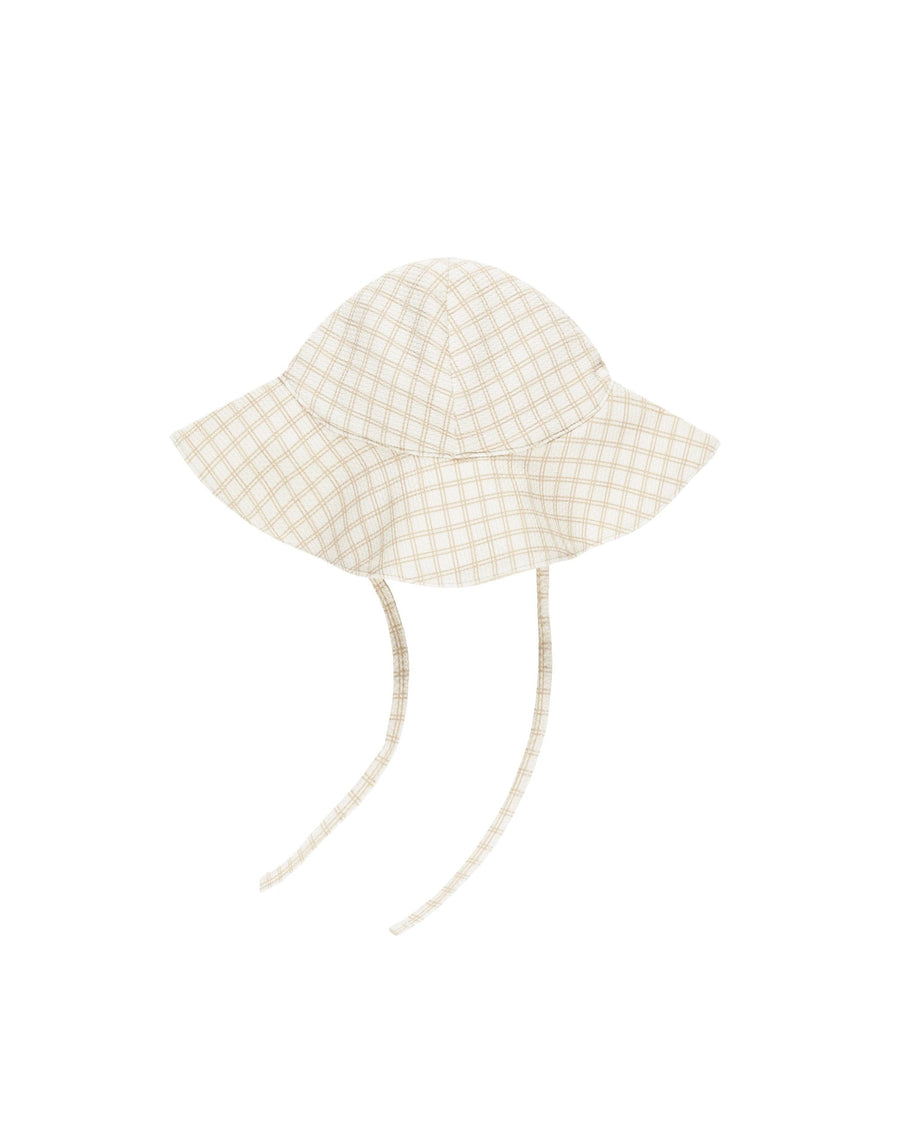 Quincy Mae Hat Sun Hat - Oat Check