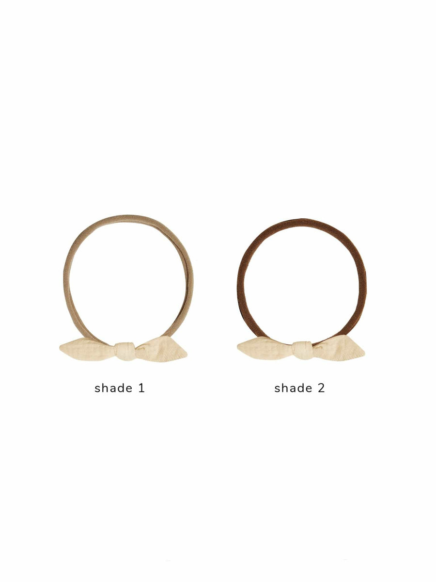 Quincy Mae Headband Little Knot Headband - Lemon