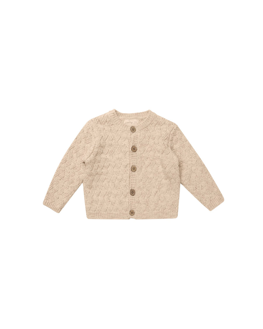 Quincy Mae Sweater Knit Cardigan - Shell