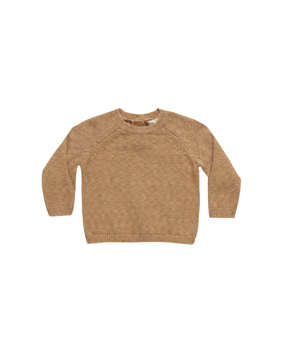 Quincy Mae Sweater Knit Sweater - Speckled Golden