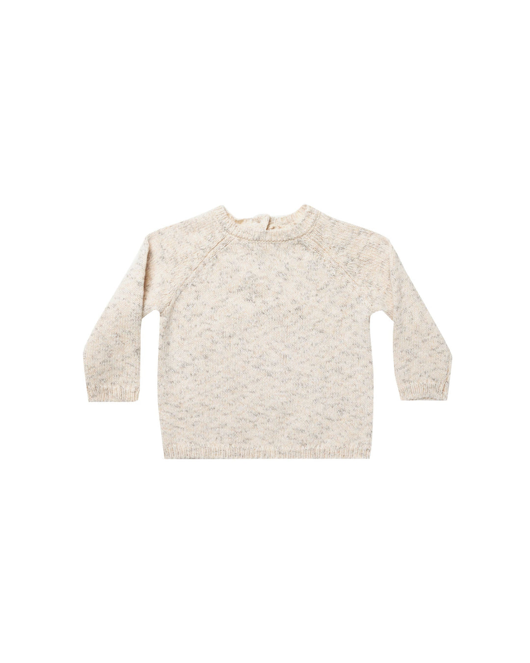 Quincy Mae Sweater Speckled Knit Sweater - Natural