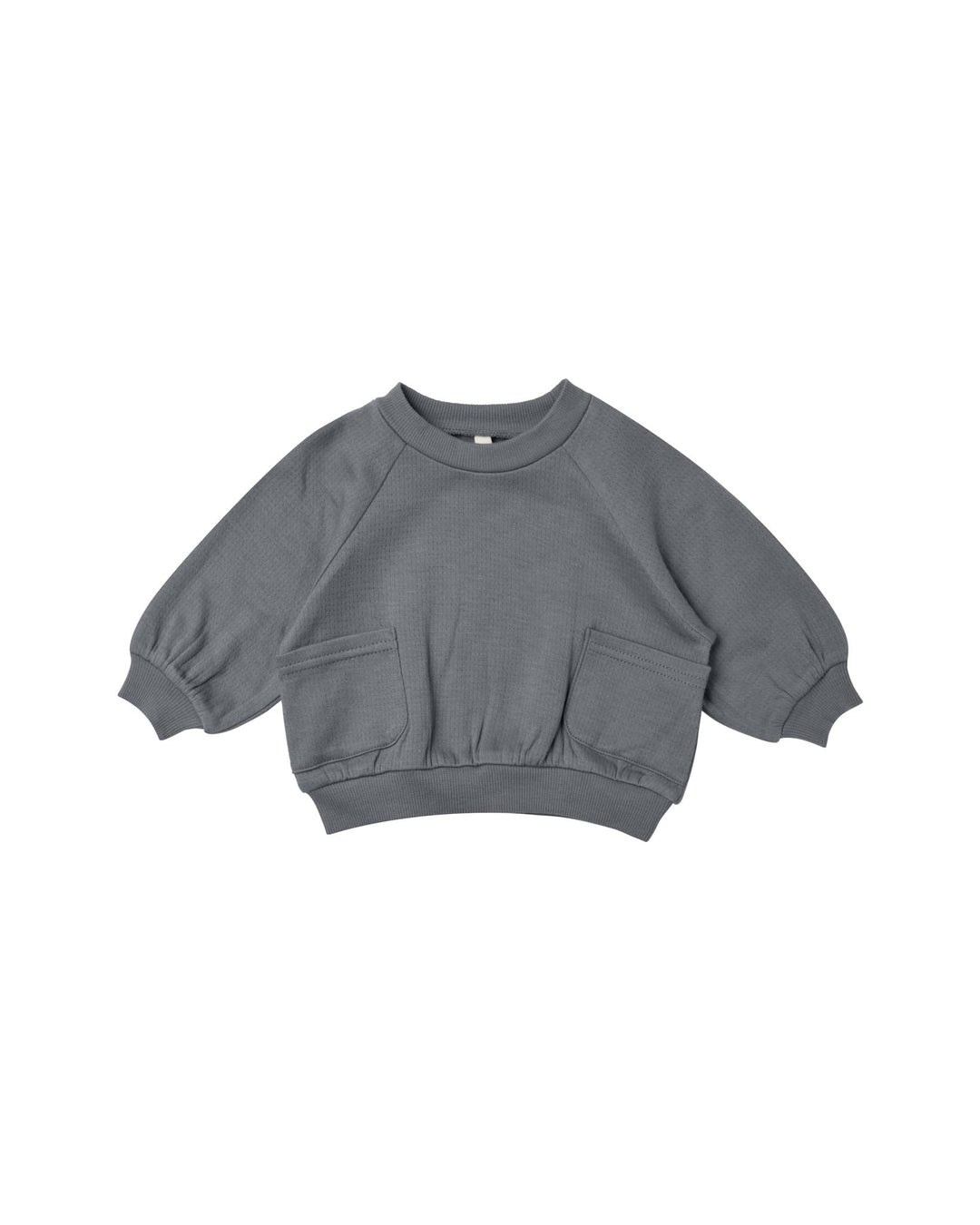 Quincy Mae Sweatshirt Pocket Sweatshirt - Navy