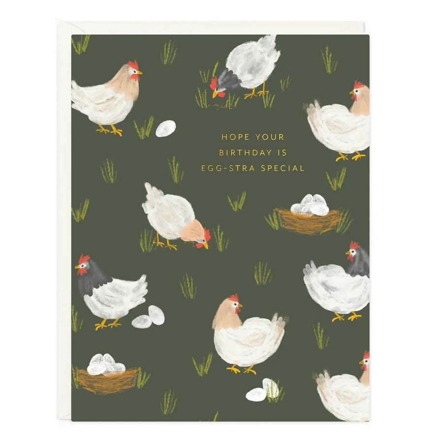 Ramona & Ruth Card Birthday Hens Card