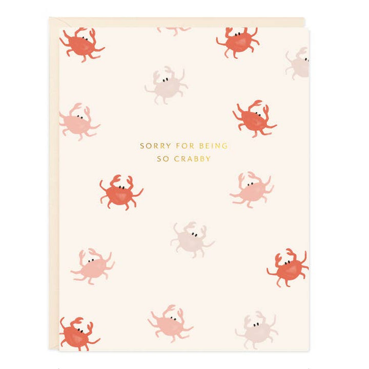 Ramona & Ruth Card Sorry Crab Card