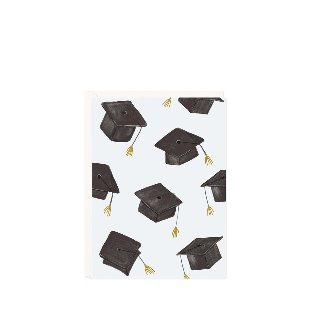 Ramona & Ruth Cards Congrats Grad Hats Mini Card