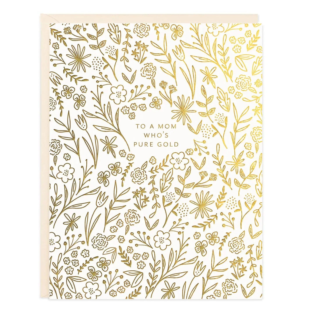 Ramona & Ruth Cards Gold Mom Card