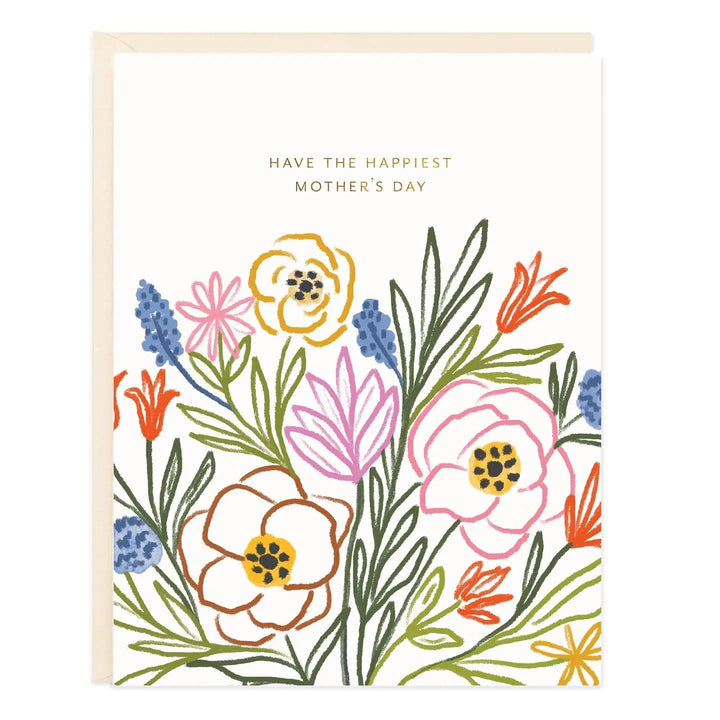 Ramona & Ruth Cards Mom Happy Garden Card