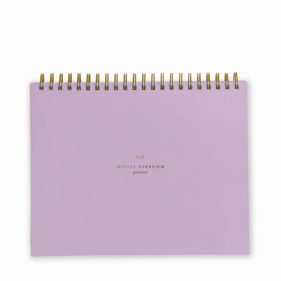 Ramona & Ruth Journal Weekly Overview Planner in Lavender