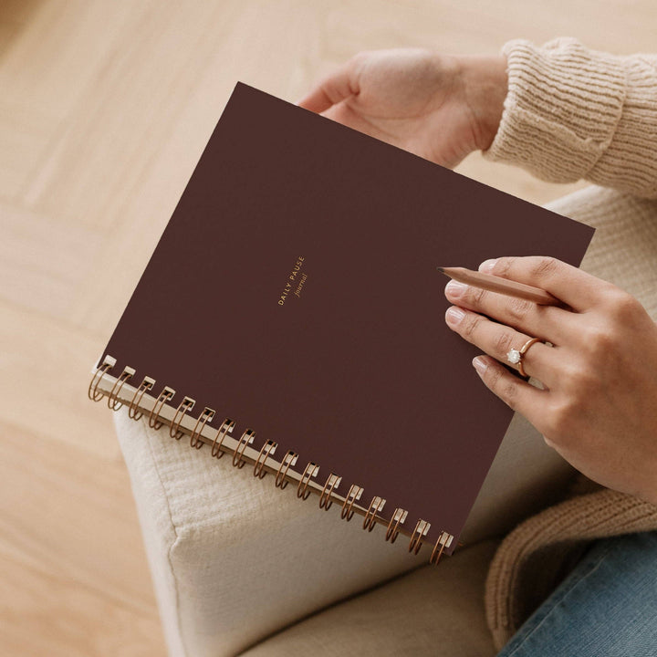Ramona & Ruth Paper Daily Pause Journal | Mustard