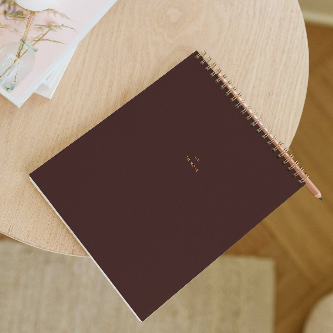 Ramona & Ruth Paper To Note Lined Notebook | Assorted Colors
