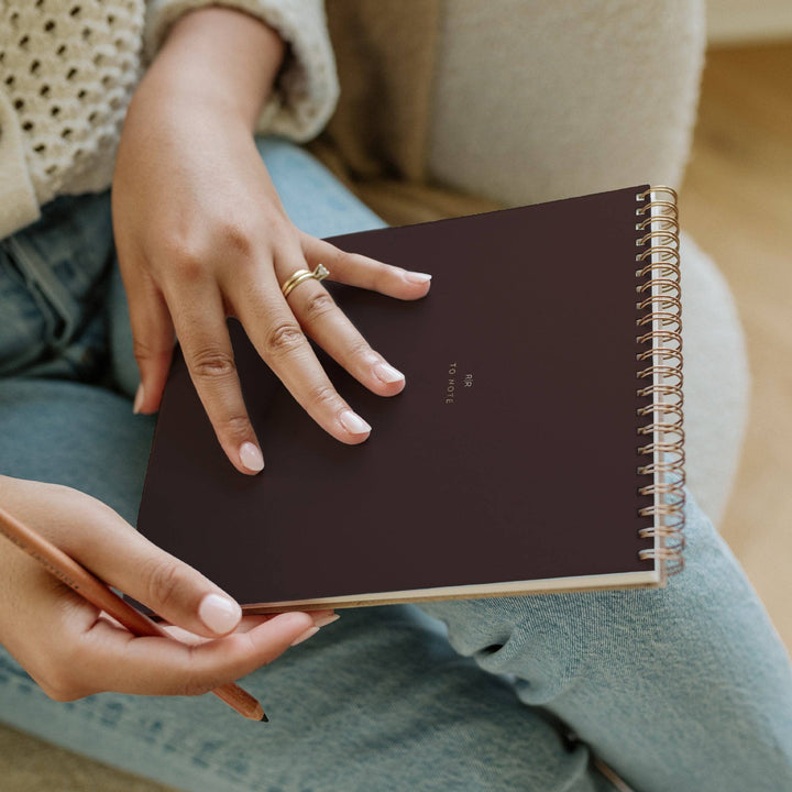 Ramona & Ruth Paper To Note Lined Notebook | Assorted Colors