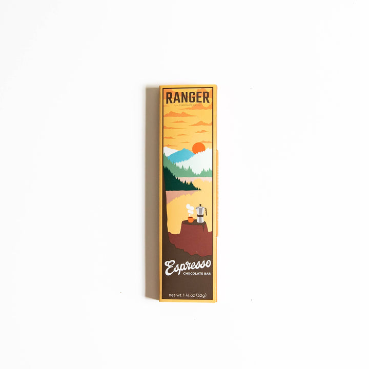 Ranger Chocolate Co. Treats 1 1/4 oz. Espresso Chocolate Bar