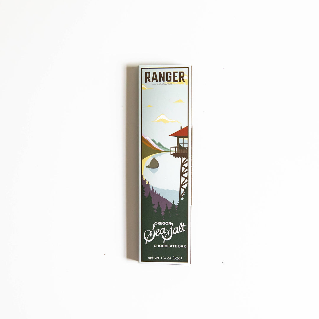 Ranger Chocolate Co. Treats 1 1/4 oz. Oregon Sea Salt Chocolate Bar