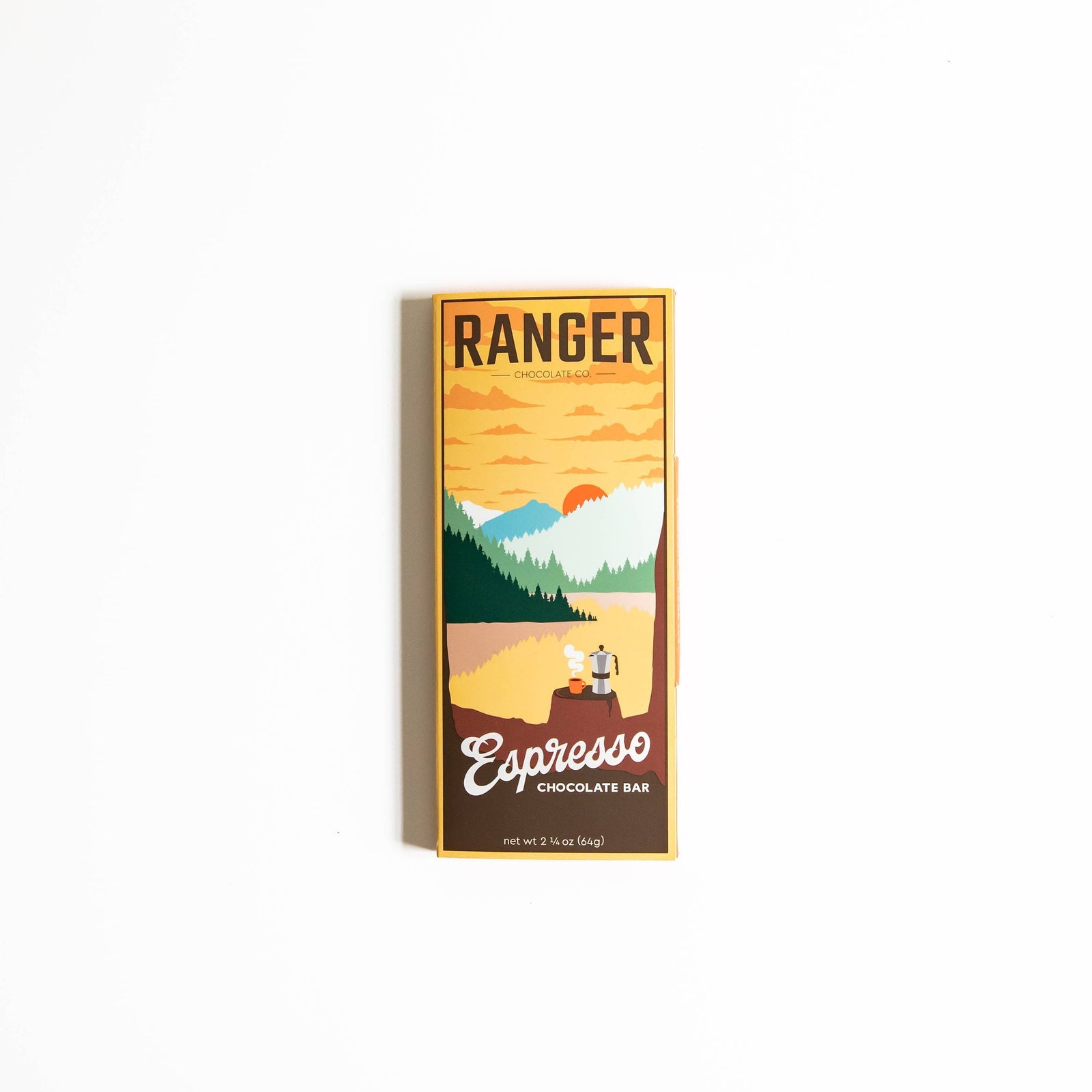Ranger Chocolate Co. Treats 2 1/4 oz. Espresso Chocolate Bar