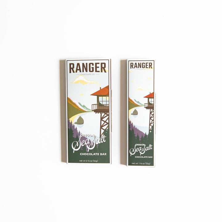Ranger Chocolate Co. Treats Oregon Sea Salt Chocolate Bar