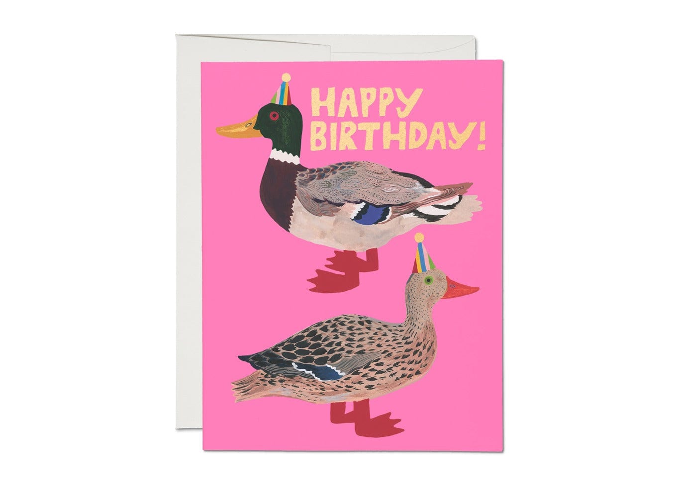 Red Cap Cards Card Quacky Birthday Card
