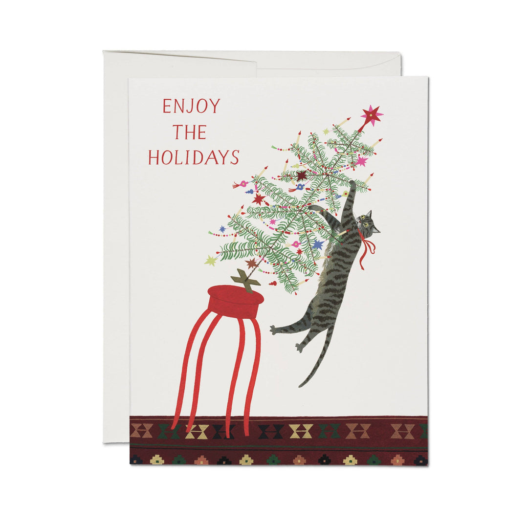 Red Cap Cards Cards All Is Calm greeting card