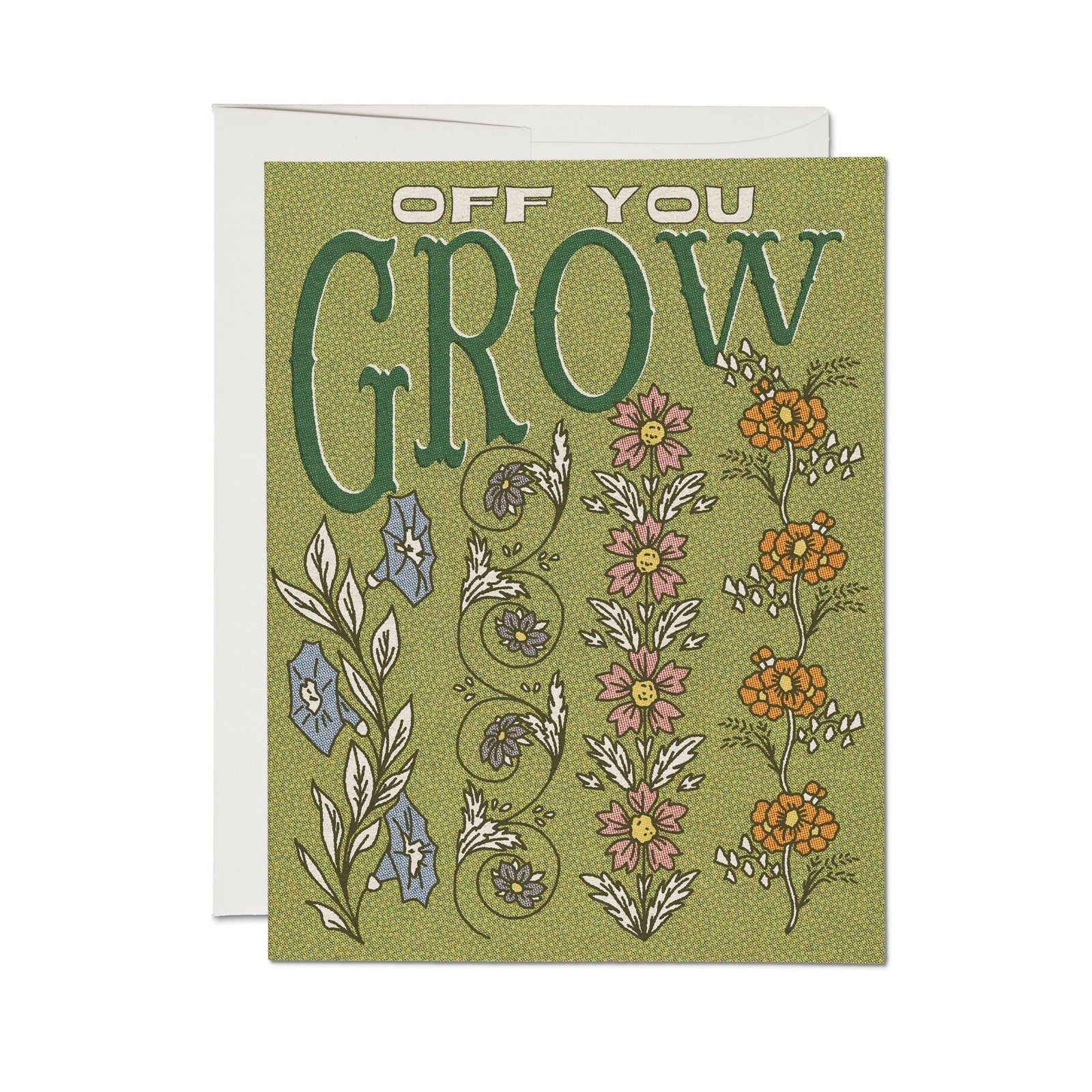 Red Cap Cards Cards Off You Grow Greeting Card