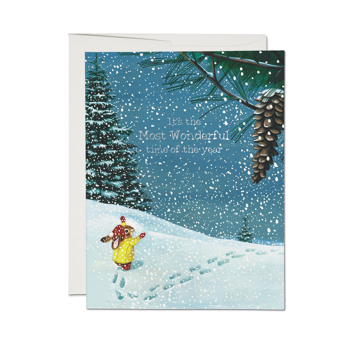 Red Cap Cards Cards Winter Wonderland greeting card