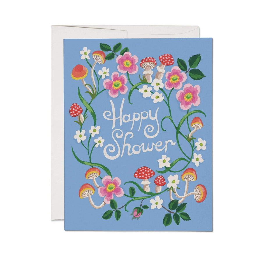 Red Cap Cards Cards Woodland Wishes Greeting Card