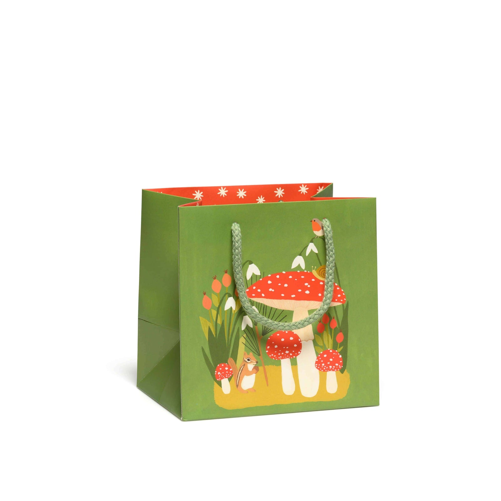 Red Cap Cards Forest Critters Small Gift Bag