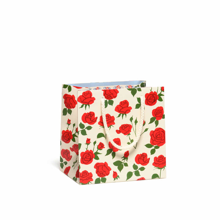 Red Cap Cards Gift Bag Blooming Roses Small Gift Bag