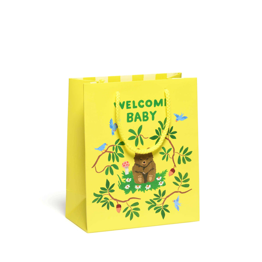 Red Cap Cards Party Baby Cub Medium Gift Bag