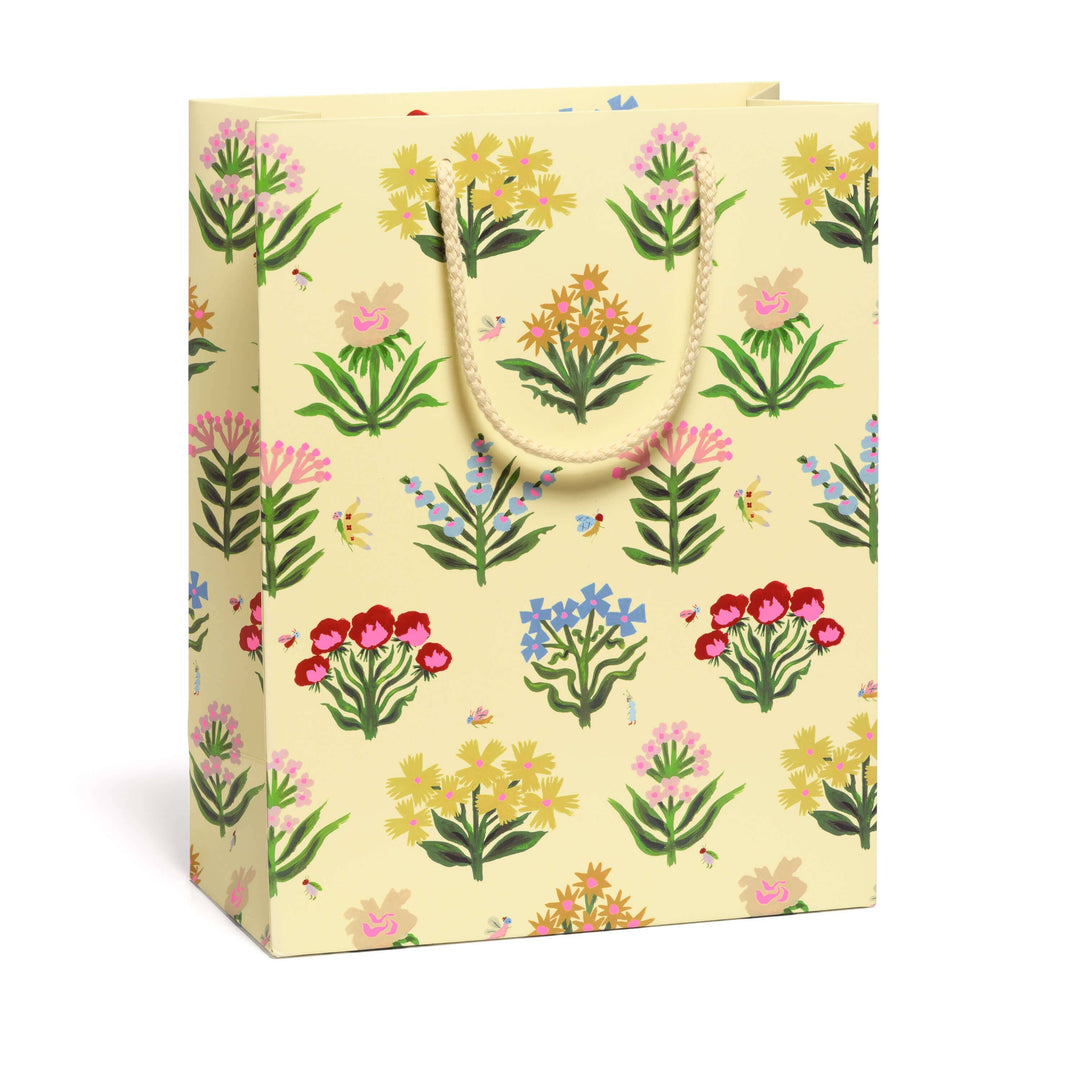 Red Cap Cards Party English Garden gift bags