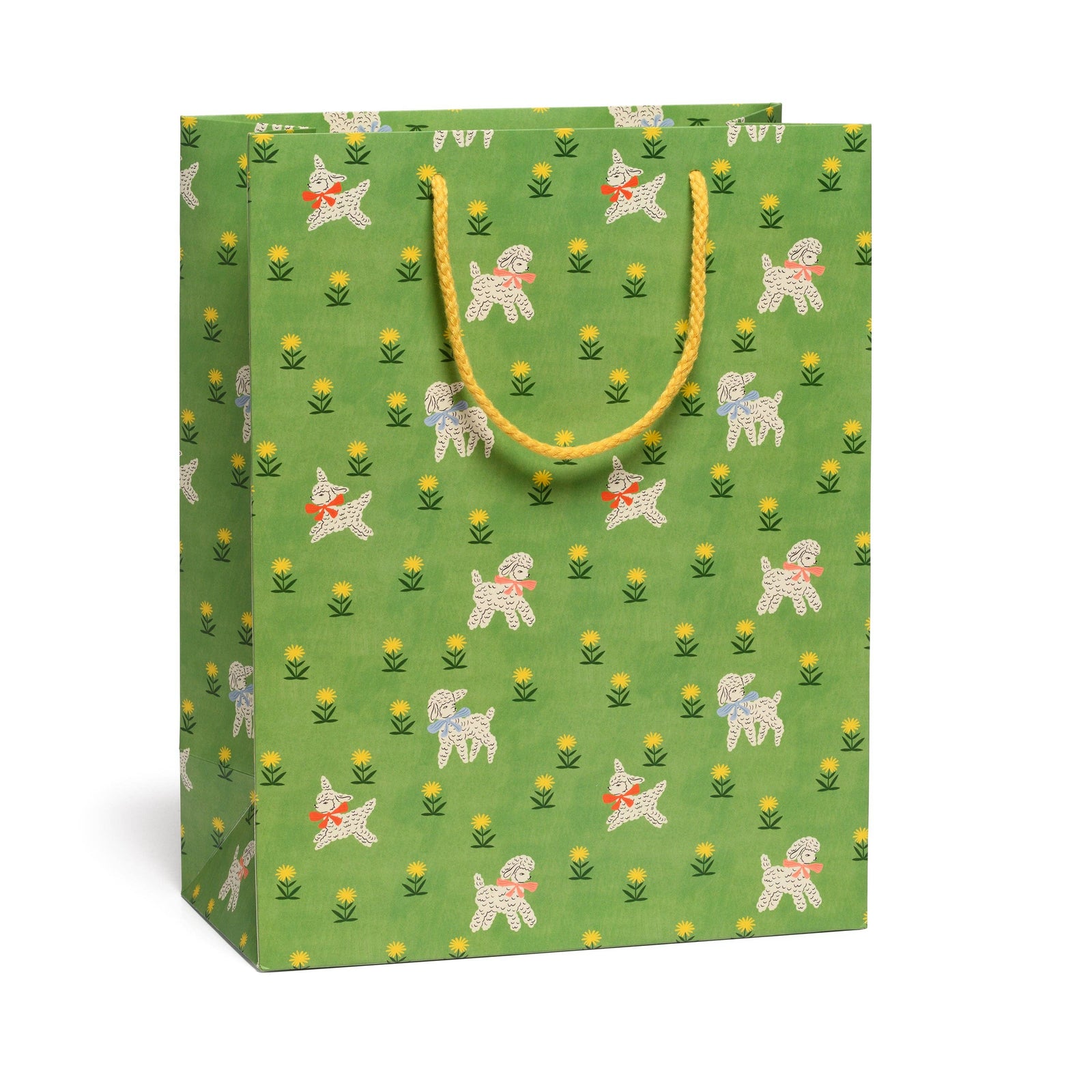 Red Cap Cards Party Little Lamb Large Gift Bag
