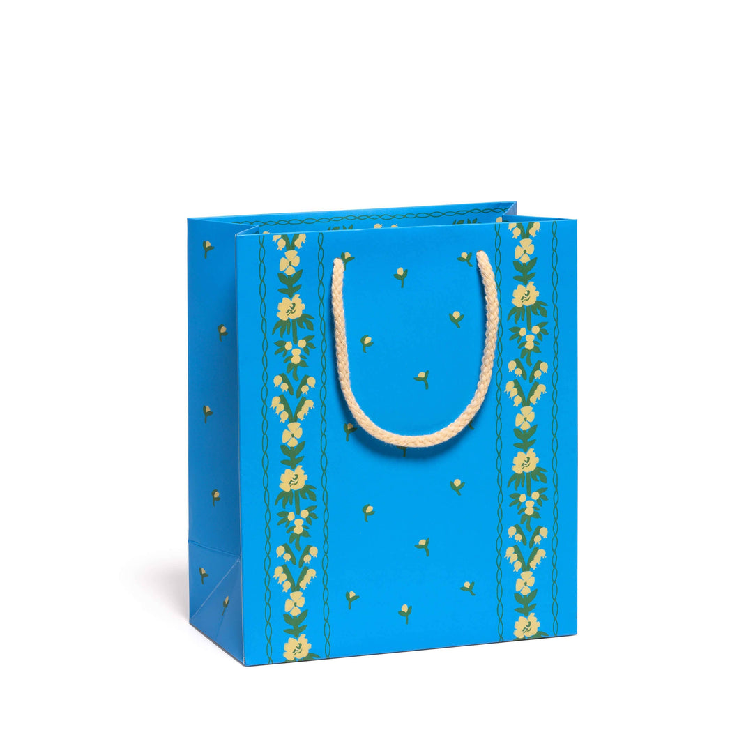 Red Cap Cards Party Medium English Garden gift bags