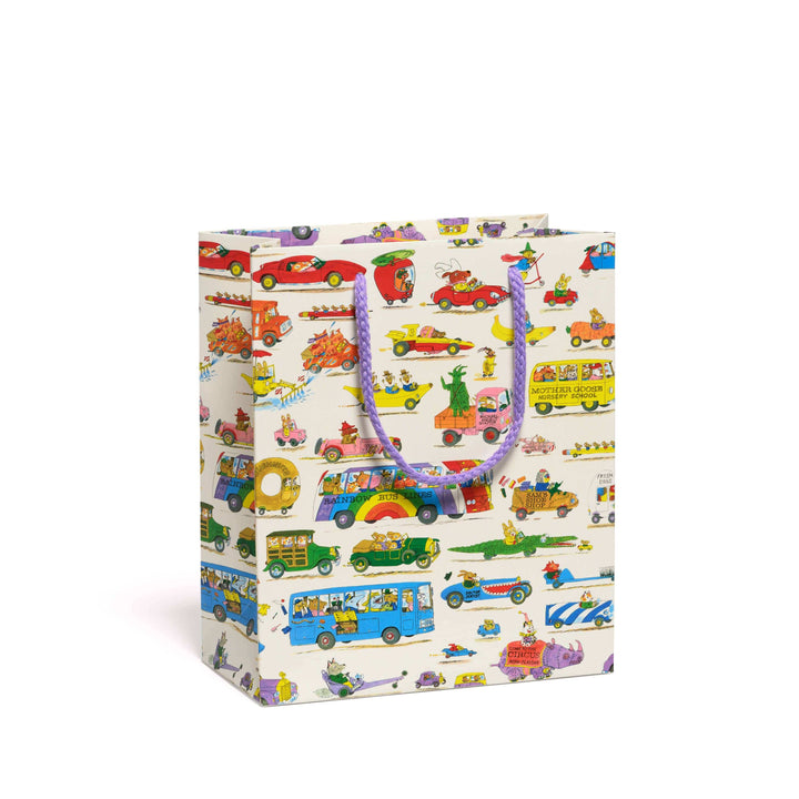 Red Cap Cards Party Medium Richard Scarry Busytown Cars Gift Bags
