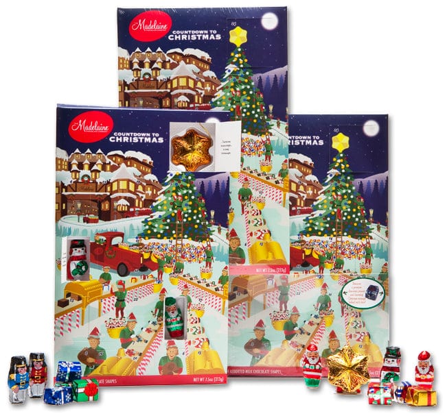 Redstone Foods Advent Calendar Madelaine Santas Workshop Assorted Countdown Calendar