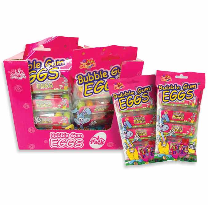 Redstone Foods Candy Bubble Gum Egg Trays