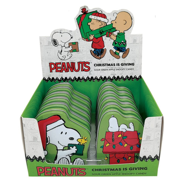 Redstone Foods Candy Peanuts Snoopy Christmas Is Giving Tin