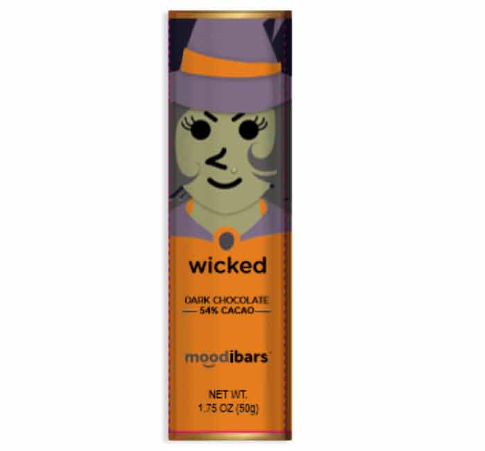 Redstone Foods Wicked Moodibars Halloween Chocolate Bar