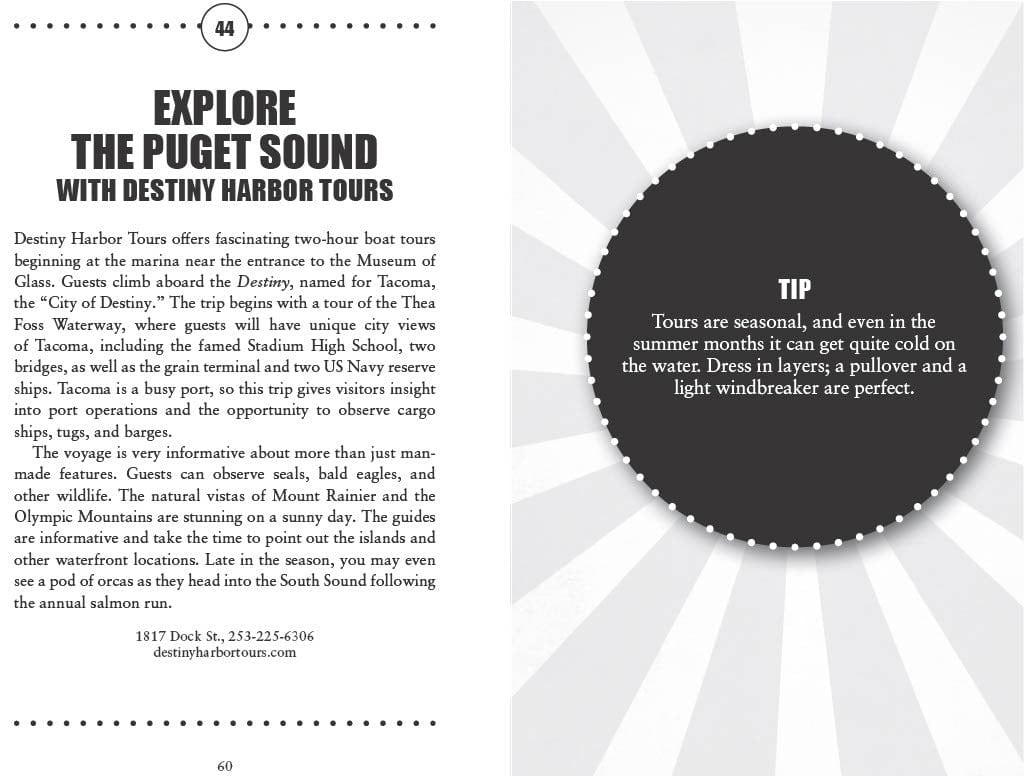 Reedy Press Gifts 100 Things to Do in Tacoma Before You Die, Second Edition