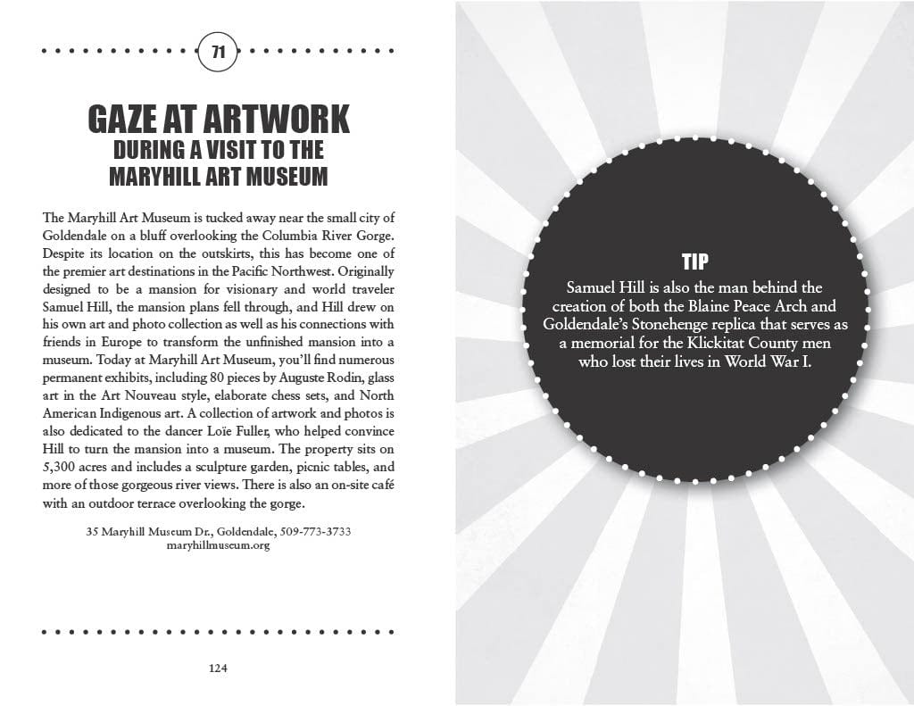 Reedy Press Gifts 100 Things to Do in Washington State Before You Die