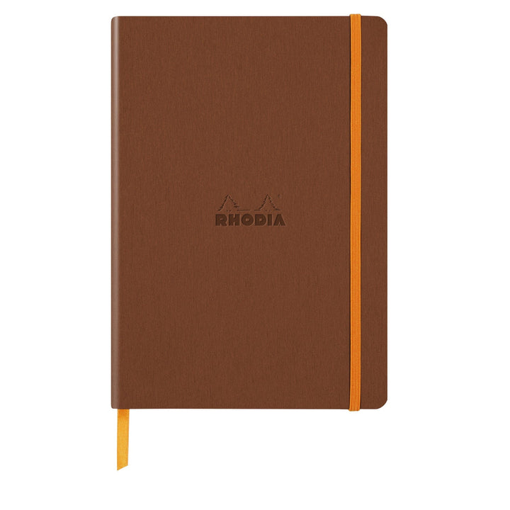 Rhodia Notebook Copper Rhodia A5 Soft Cover Rhodiarama Dot Grid Notebook 5 ½ x 8 ¾ "