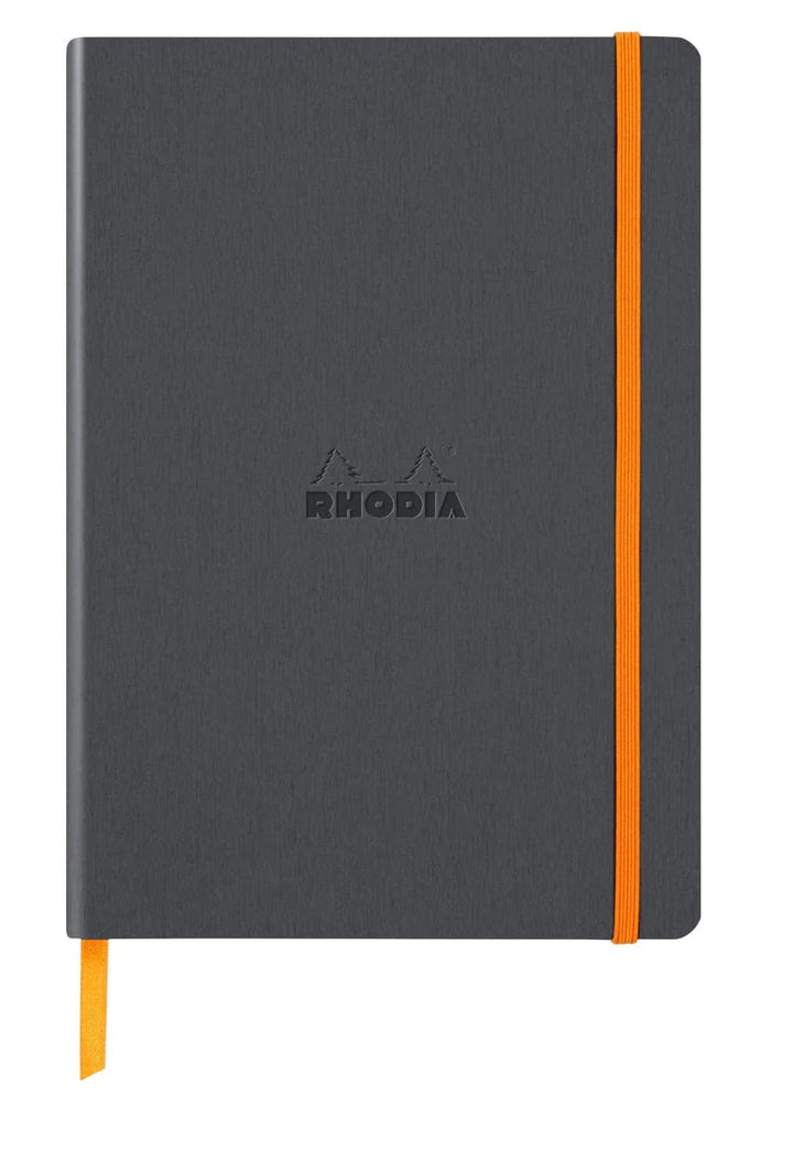 Rhodia Notebook Titane Rhodia A5 Soft Cover Rhodiarama Dot Grid Notebook 5 ½ x 8 ¾ "