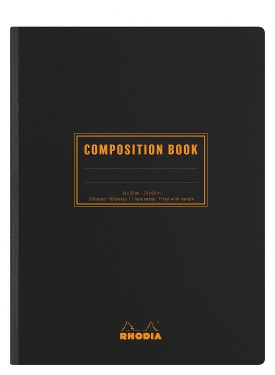 Rhodia Paper Black Rhodia Composition Book